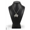 Dalmatian - necklace (silver cord) - 3147 - 32965
