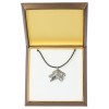 Dalmatian - necklace (silver plate) - 2906 - 31050