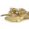 Doberman pincher - clip (gold plating) - 1020 - 26631