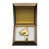 Doberman pincher - clip (gold plating) - 2595 - 28556