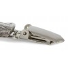 Doberman pincher - clip (silver plate) - 253 - 26255