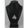 Doberman pincher - necklace (silver plate) - 3015 - 31025