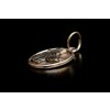 Doberman pincher - necklace (silver plate) - 3443 - 34924