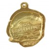 Dog de Bordeaux - keyring (gold plating) - 820 - 25120