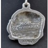 Dog de Bordeaux - necklace (silver chain) - 3303 - 33686
