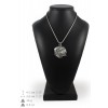 Dog de Bordeaux - necklace (silver chain) - 3303 - 34344
