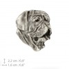 Dog de Bordeaux - pin (silver plate) - 2655 - 28734