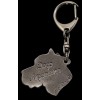 Dogo Argentino - keyring (silver plate) - 2127 - 19360