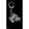 Dogo Argentino - keyring (silver plate) - 2127 - 19363