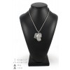 Dogo Argentino - necklace (silver cord) - 3155 - 33018