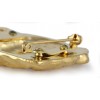 English Bulldog - clip (gold plating) - 1033 - 26723