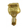 English Bulldog - clip (gold plating) - 1033 - 21588