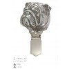English Bulldog - clip (silver plate) - 2557 - 27898