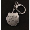 English Bulldog - keyring (silver plate) - 1764 - 11398