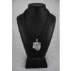 English Bulldog - necklace (silver plate) - 2919 - 30653