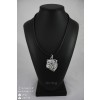 English Bulldog - necklace (silver plate) - 2919 - 30656