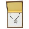 English Bulldog - necklace (silver plate) - 2919 - 31063