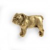 English Bulldog - pin (gold plating) - 1050 - 7766