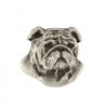 English Bulldog - pin (silver plate) - 1529 - 26013