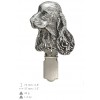 English Cocker Spaniel - clip (silver plate) - 2560 - 27924