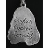English Cocker Spaniel - necklace (silver chain) - 3333 - 33869