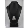 English Cocker Spaniel - necklace (silver plate) - 2965 - 30840