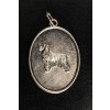 English Cocker Spaniel - necklace (silver plate) - 3402 - 34800