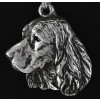 English Springer Spaniel - necklace (silver plate) - 2959 - 30814