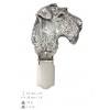 Foksterier - clip (silver plate) - 687 - 26423