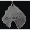 Foksterier - necklace (silver plate) - 2974 - 30875