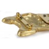 French Bulldog - clip (gold plating) - 1019 - 26626