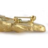 French Bulldog - clip (gold plating) - 1019 - 26627