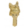 French Bulldog - clip (gold plating) - 2594 - 28272