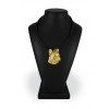 French Bulldog - necklace (gold plating) - 2487 - 27441