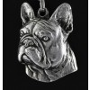French Bulldog - necklace (strap) - 396 - 1423