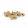 French Bulldog - pin (gold plating) - 1073 - 7783