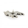 French Bulldog - pin (silver plate) - 2651 - 28711