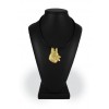 German Shepherd - necklace (gold plating) - 2468 - 27362