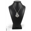 German Shepherd - necklace (silver cord) - 3154 - 33016