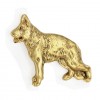 German Shepherd - pin (gold) - 2686 - 28977