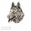 German Shepherd - pin (silver plate) - 1512 - 26059