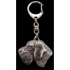 German Wirehaired Pointer - keyring (silver plate) - 117 - 607