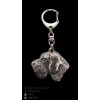 German Wirehaired Pointer - keyring (silver plate) - 2203 - 21216
