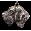 German Wirehaired Pointer - necklace (silver chain) - 3357 - 34011