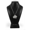 German Wirehaired Pointer - necklace (silver chain) - 3357 - 34606