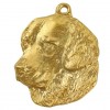 Golden Retriever - keyring (gold plating) - 2393 - 26917