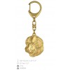 Golden Retriever - keyring (gold plating) - 785 - 25015