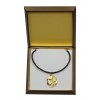 Golden Retriever - necklace (gold plating) - 2465 - 27624