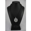 Golden Retriever - necklace (silver plate) - 2907 - 30605