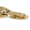 Grand Basset Griffon Vendéen - clip (gold plating) - 2610 - 28408